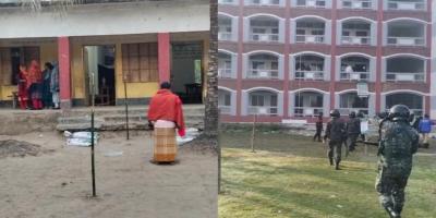 গোপালগঞ্জে হাতবোমা হামলা, বেশিরভাগ কেন্দ্রেই ভোটারের আকাল